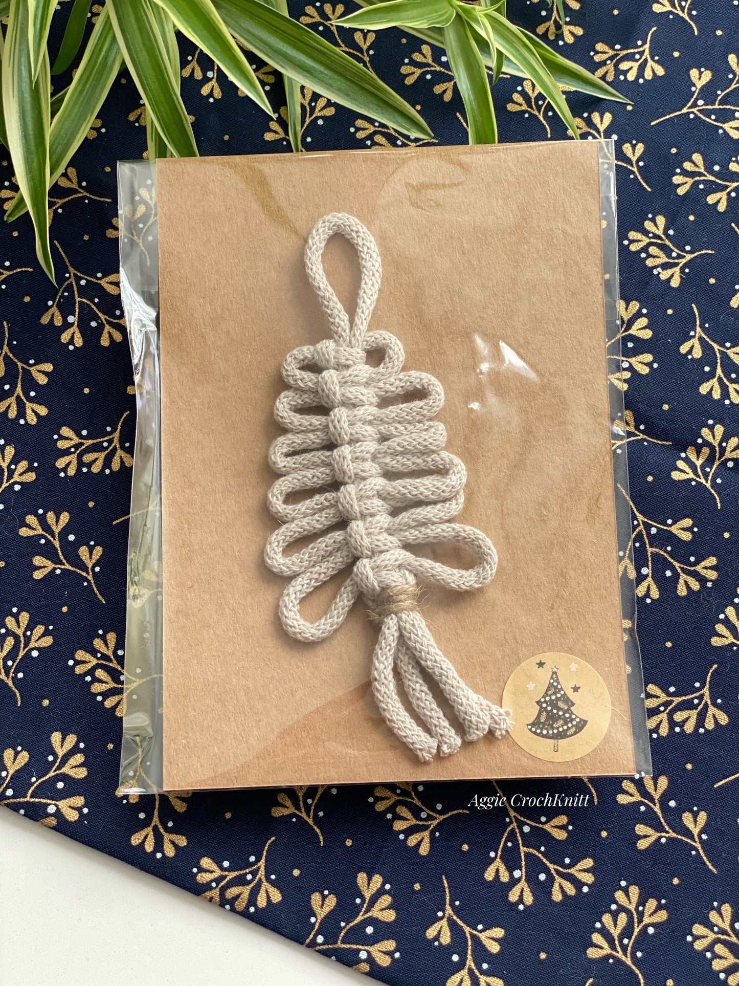 Mini Macrame Tree