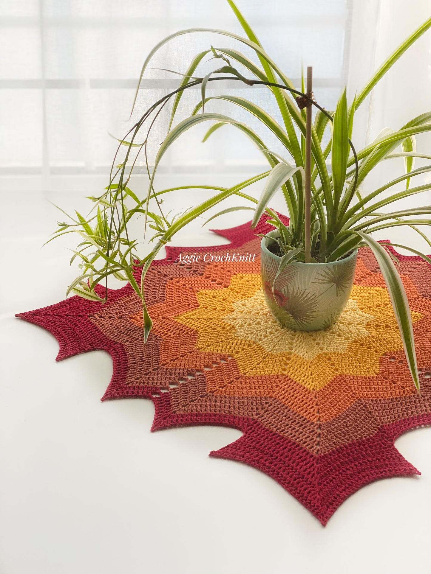 Autumn doily