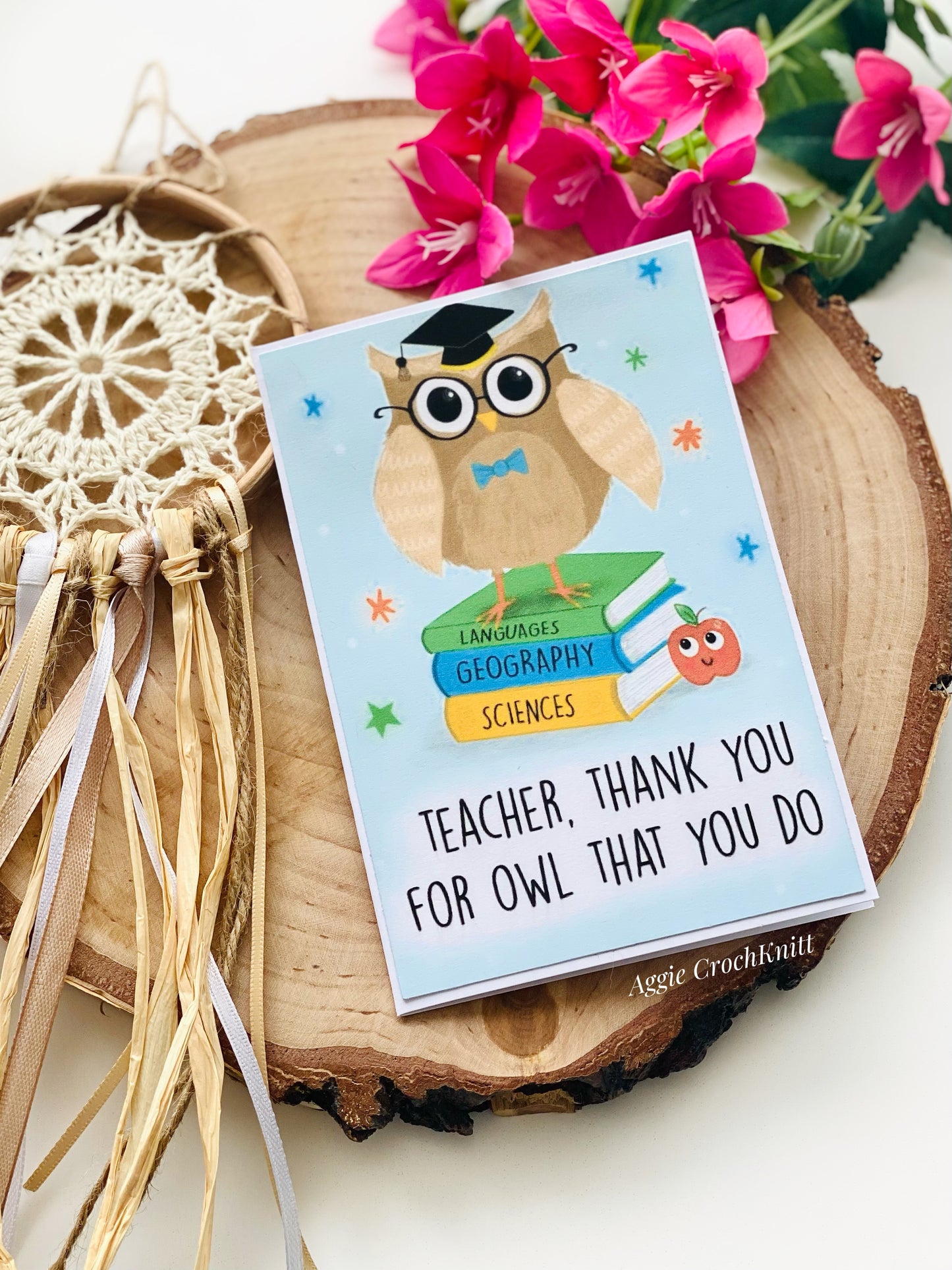 Teacher card