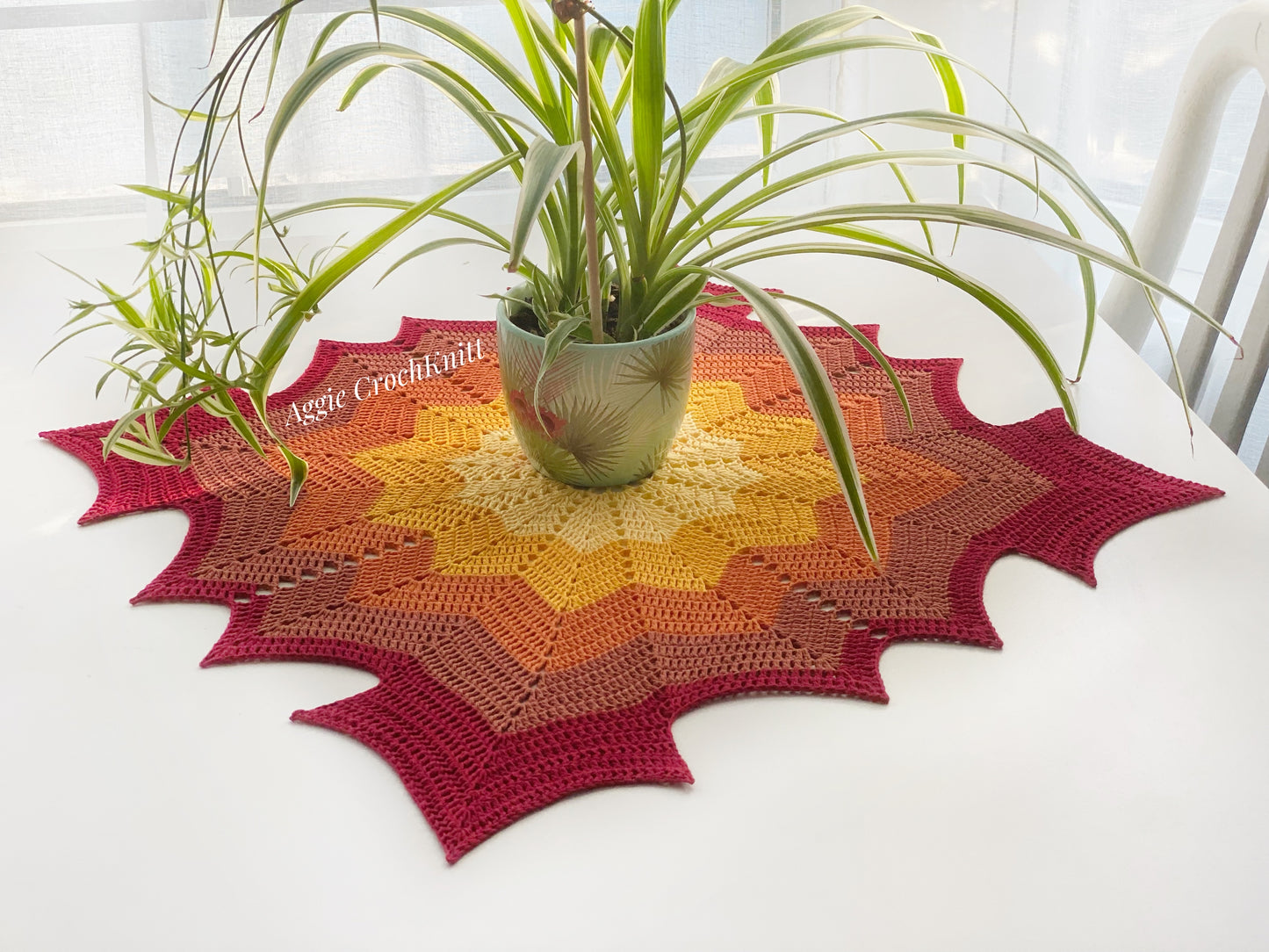 Autumn doily