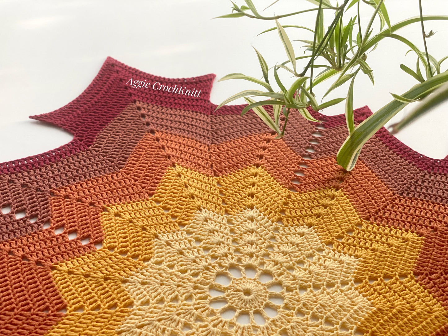 Autumn doily