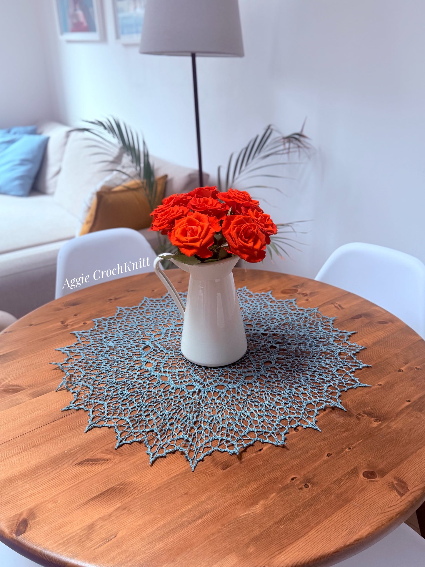 62cm Patina doily