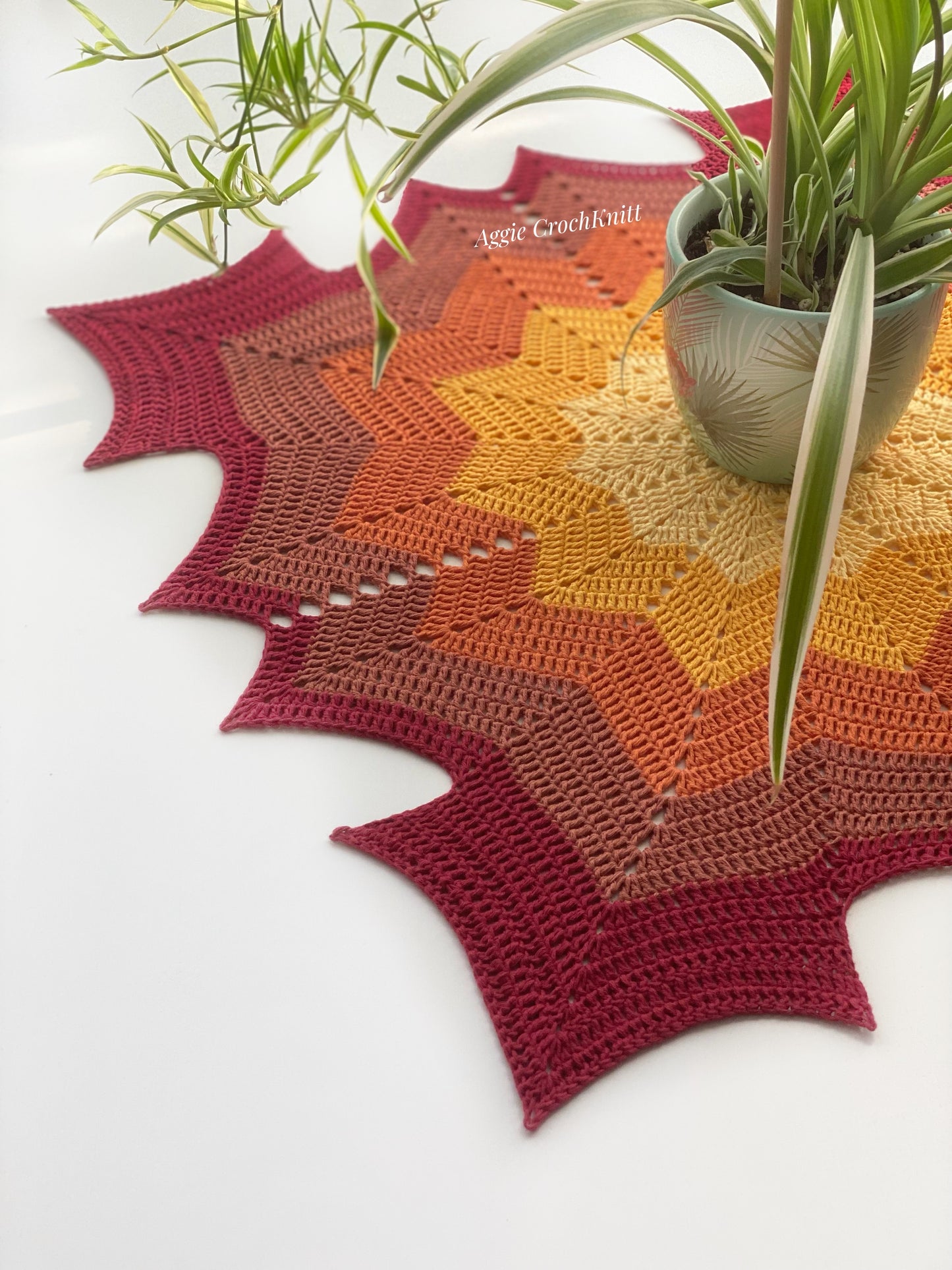 Autumn doily