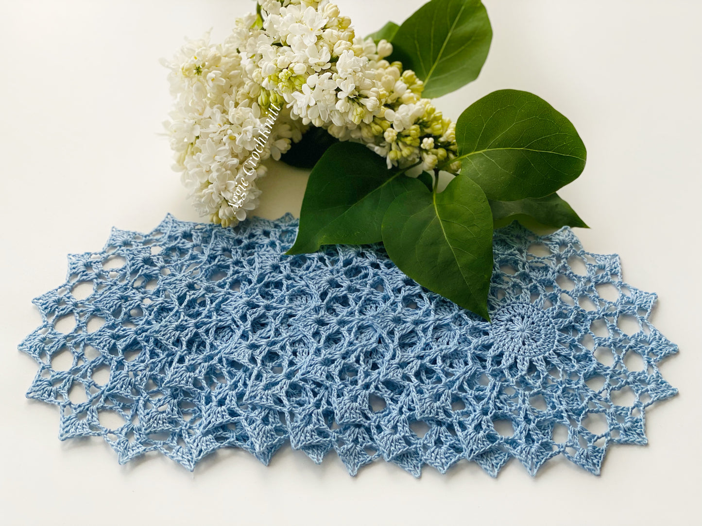 Blue coffee set