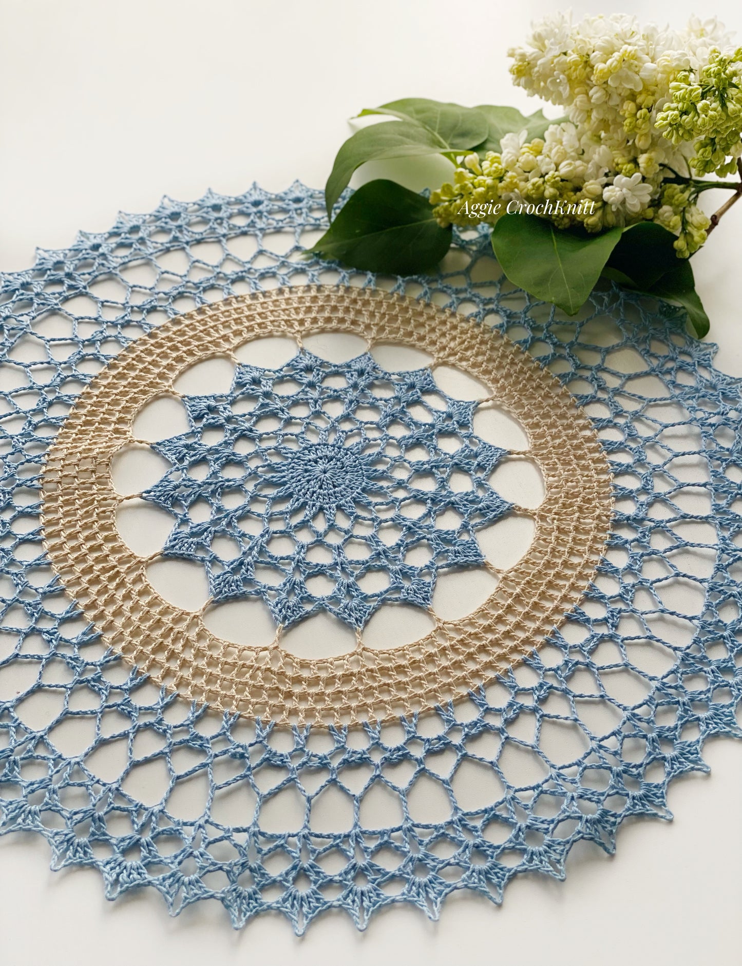 Blue coffee set