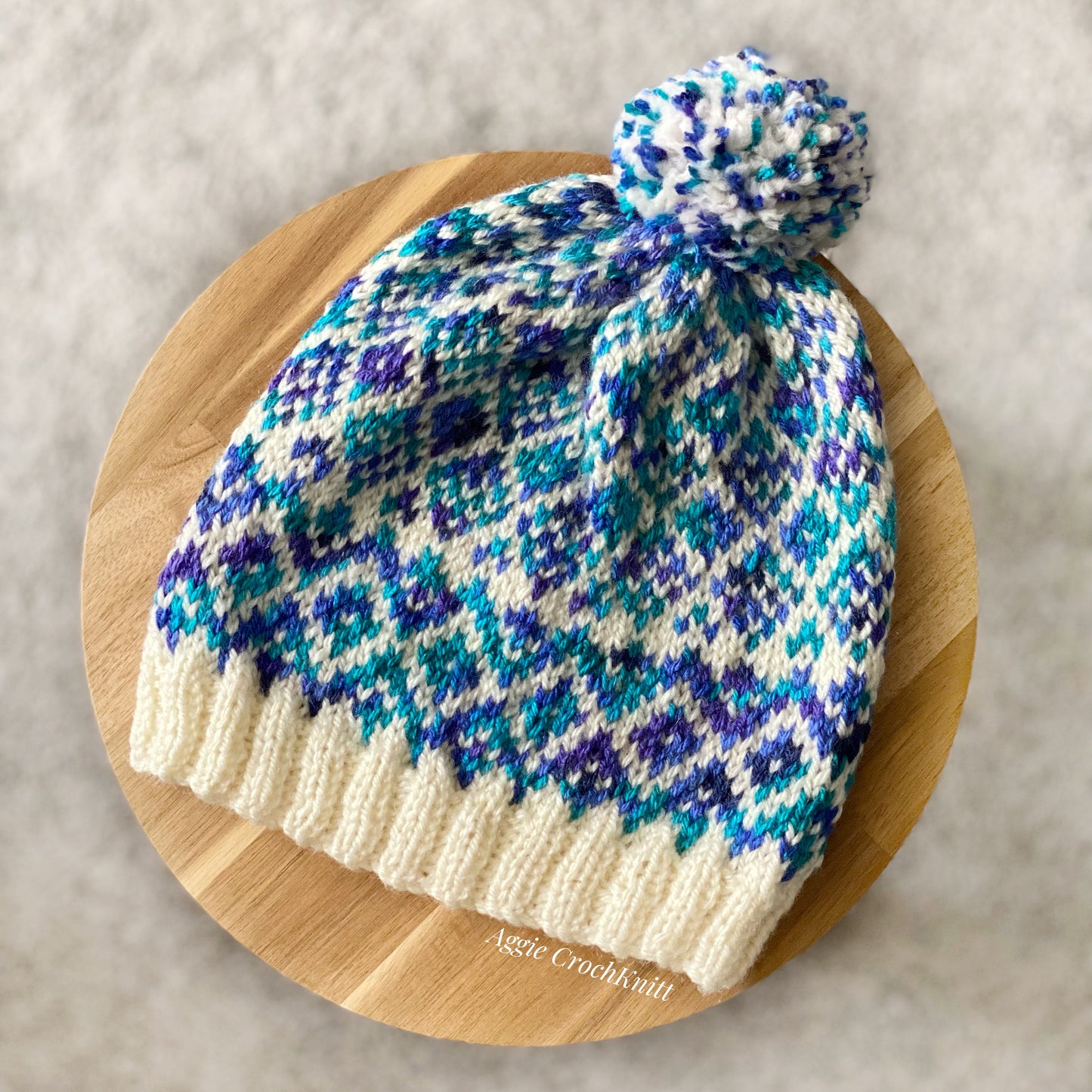 Jacquard hat