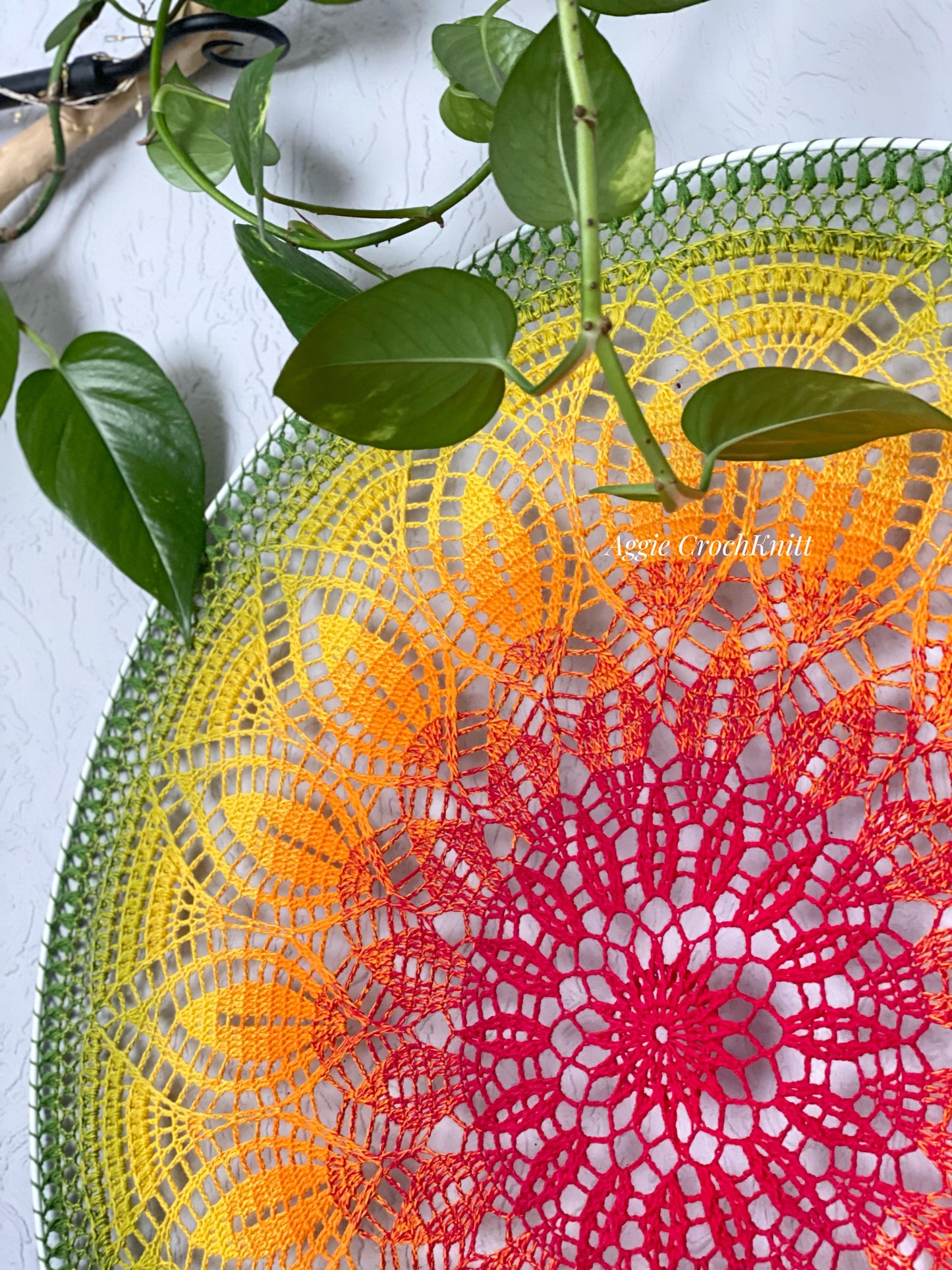70cm Rainbow Mandala