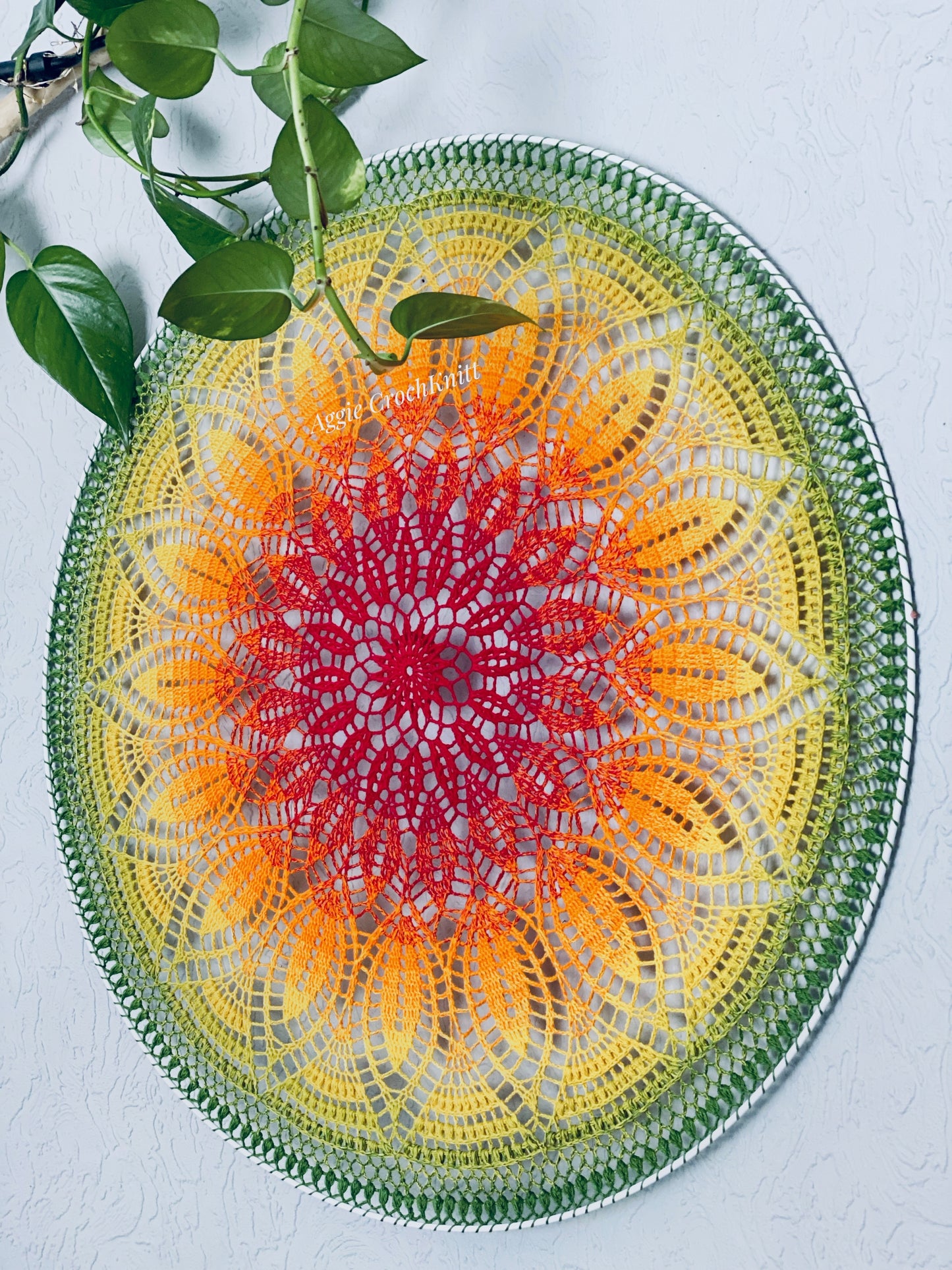 70cm Rainbow Mandala