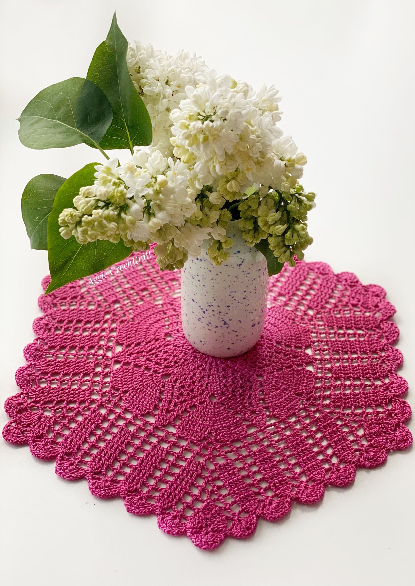 Hearts doily