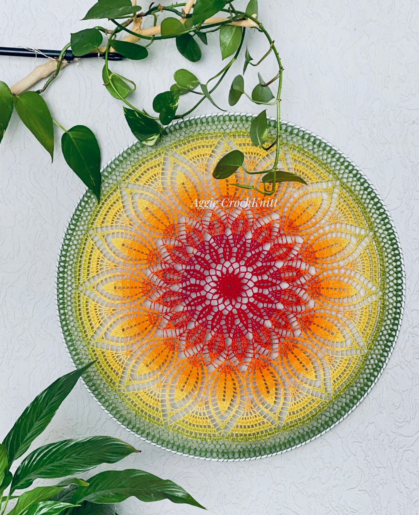 70cm Rainbow Mandala