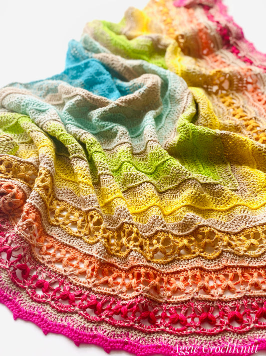City Lights shawl