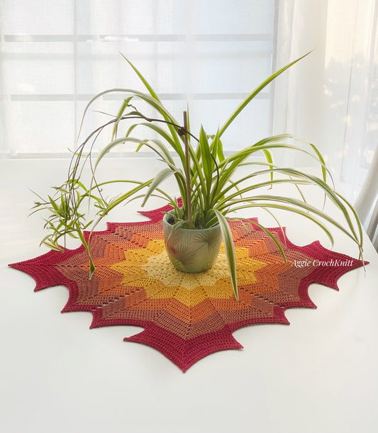 Autumn doily