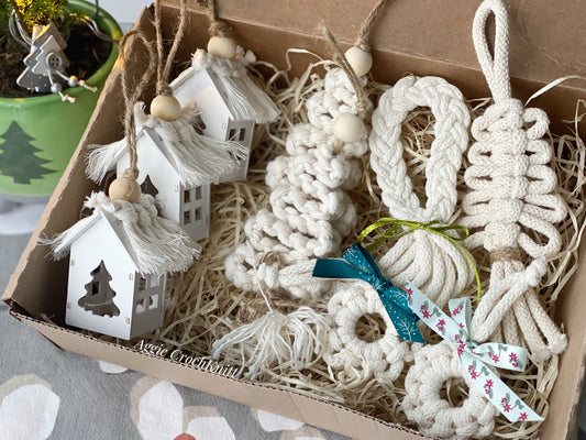 Christmas ecru set