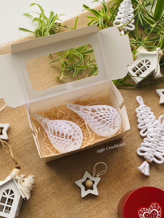 Water drop baubles  gift box