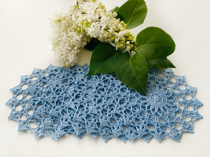 Blue coffee set
