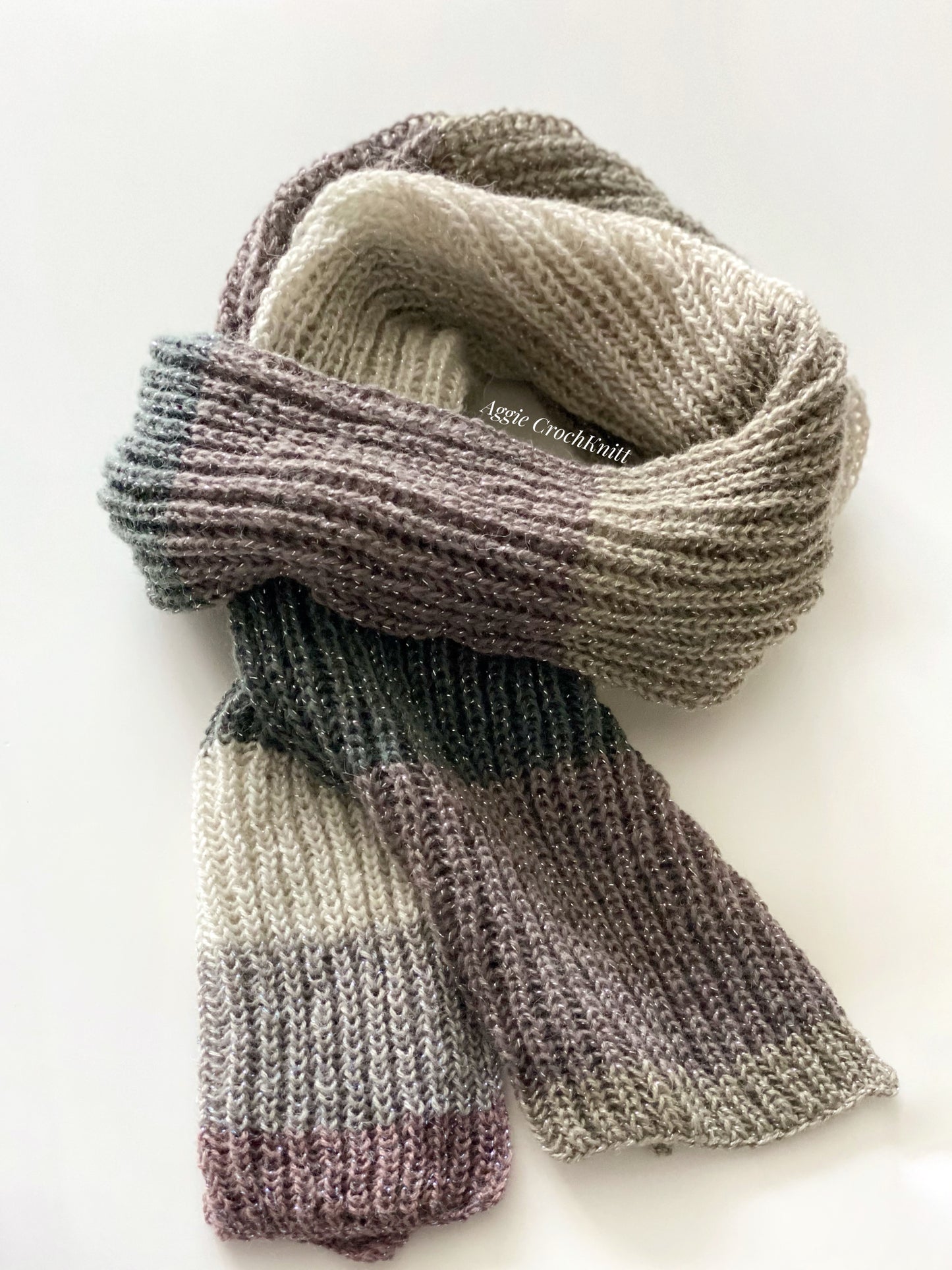 Striped scarf