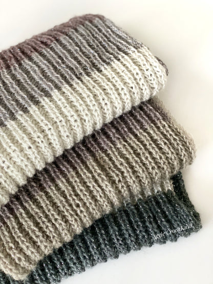 Striped scarf