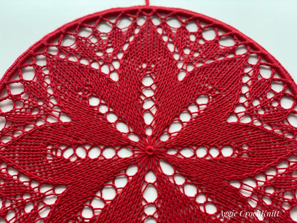 30cm Red dream catcher