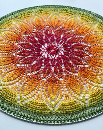 70cm Rainbow Mandala