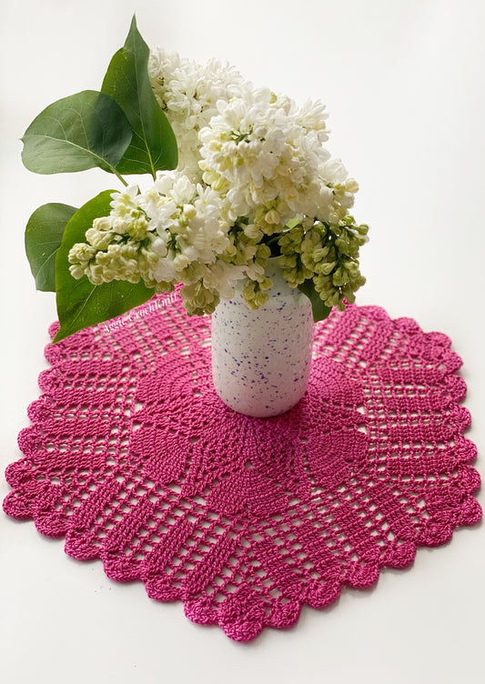 Hearts doily