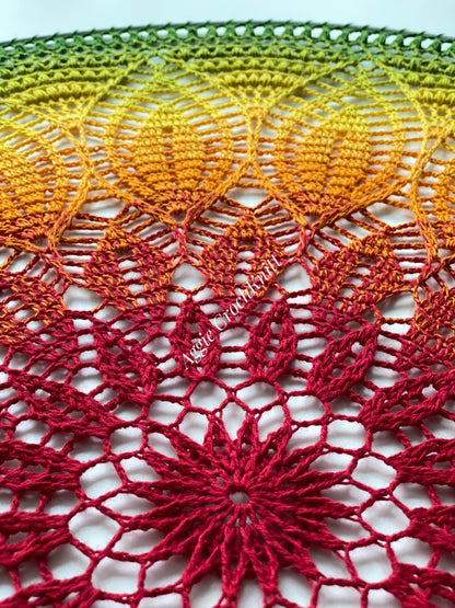 70cm Rainbow Mandala