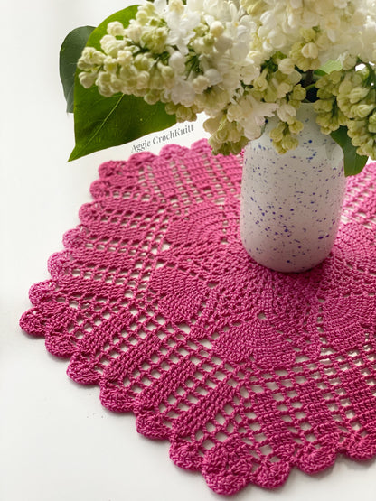 Hearts doily