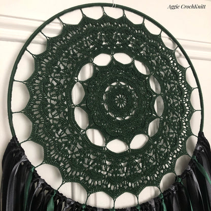 35cm Bottle Green Dreamcatcher