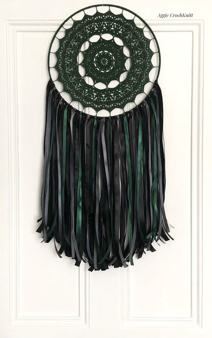 35cm Bottle Green Dreamcatcher