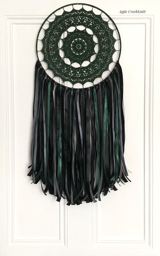 35cm Bottle Green Dreamcatcher