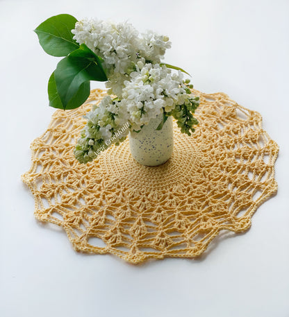 Sunrise doily
