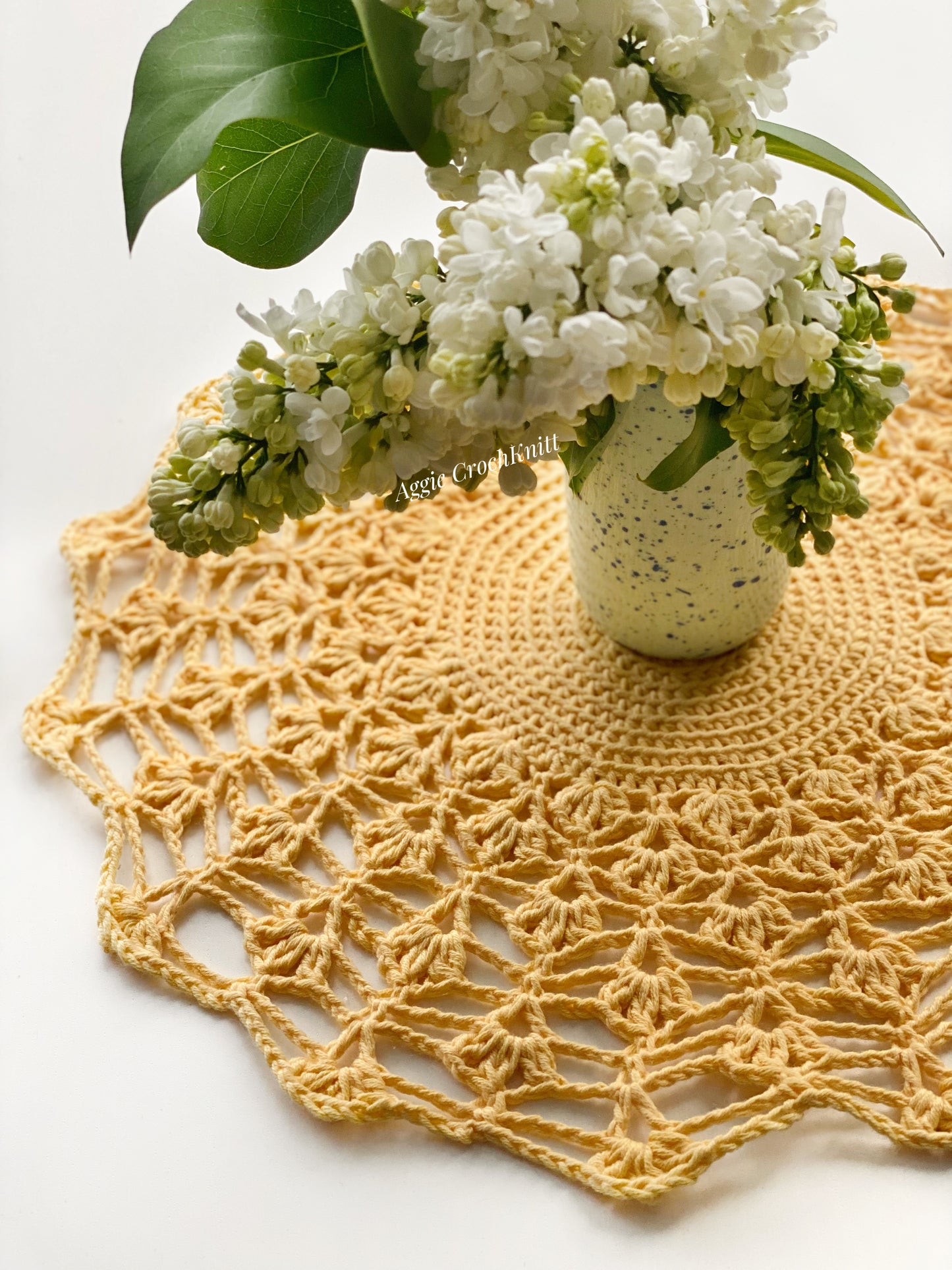 Sunrise doily